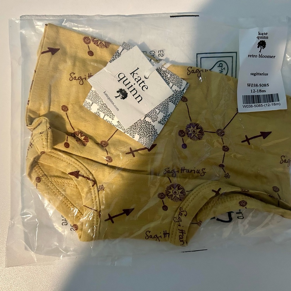Kate Quinn Bamboo Zodiac Sagittarius Print Retro Bloomers